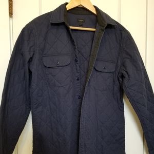 J.Crew Shirt Jacket, navy blue